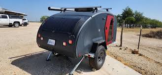 Escapod trailer solar panel solution