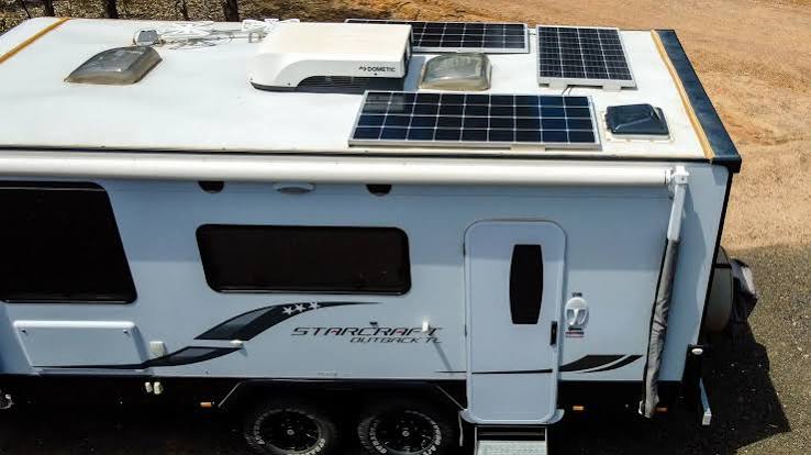 Jayco trailer solar panel solution